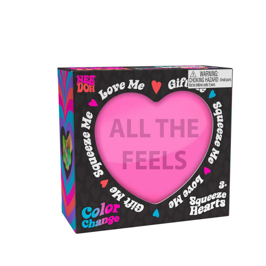 NeeDoh Color Change Squeeze Heart - US 5070