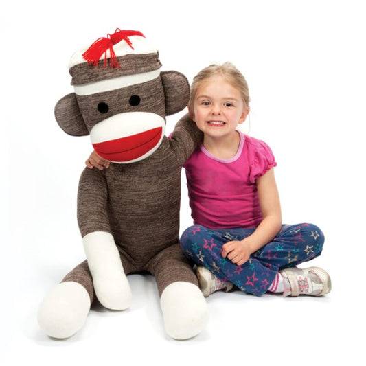 Jumbo Sock Monkey - US 7798