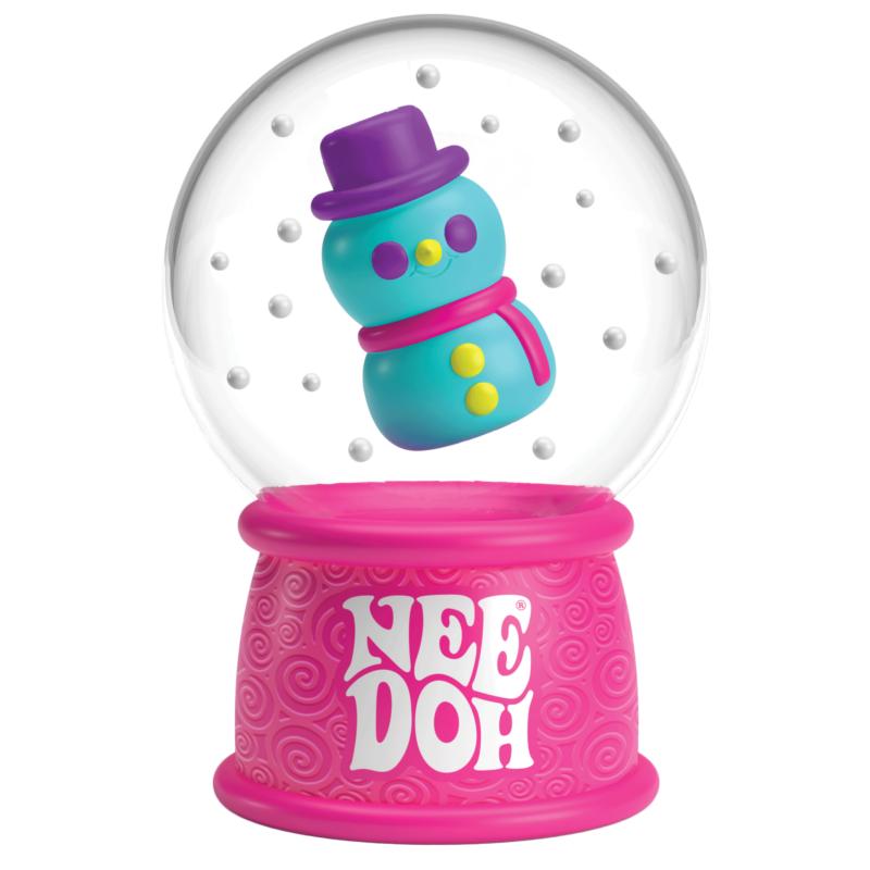 NeeDoh Squish N Flow Snow Globe - US 9167