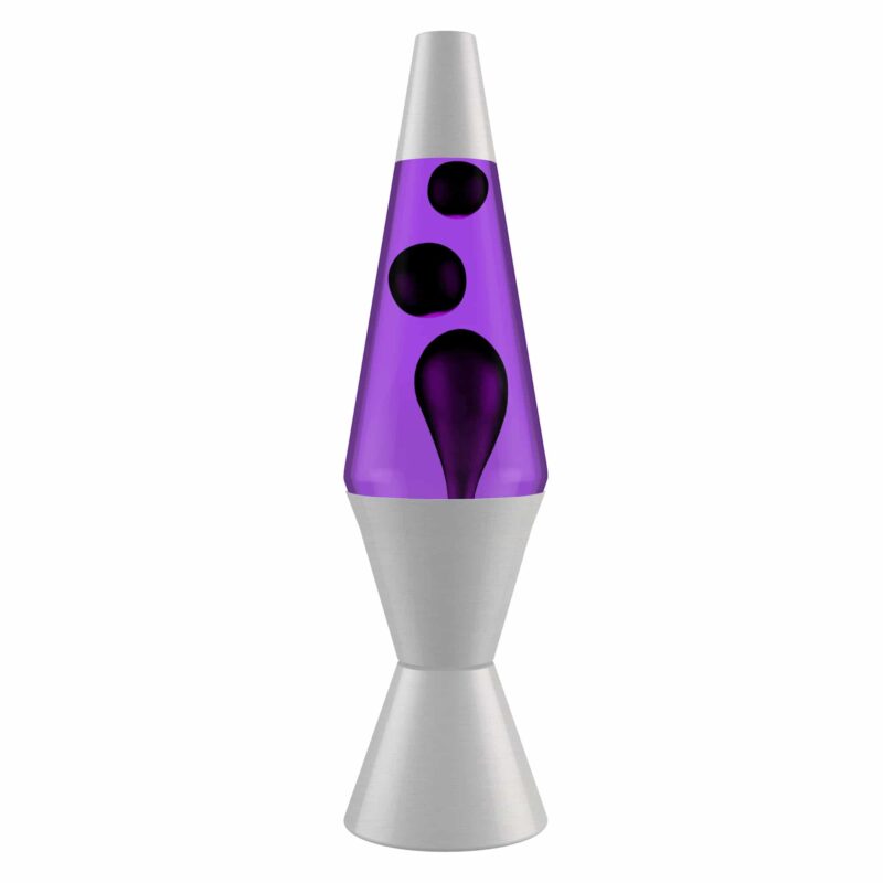 14.5’’ LAVA Lamp – Black &amp; Purple - US 9517