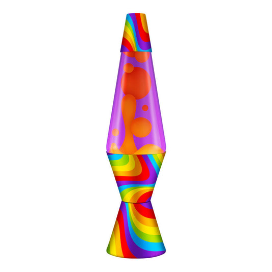 14.5″ Lava Lamp Flowing Color Bands - US 8633