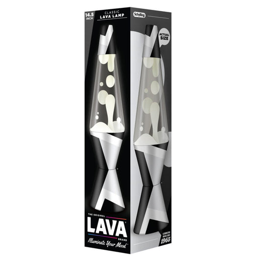 14.5″ Lava Lamp Polygonal White Tone - US 9327