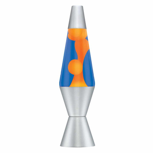 14.5” LAVA Lamp – Orange/Blue/Silver - US 7492