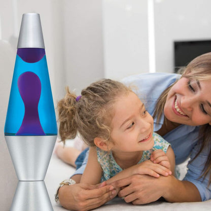 14.5″ LAVA Lamp – Purple/Blue/Silver - US 8032