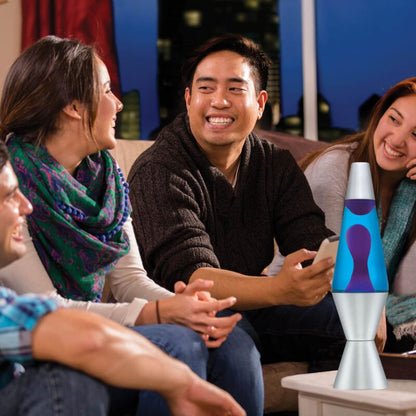 14.5″ LAVA Lamp – Purple/Blue/Silver - US 8032
