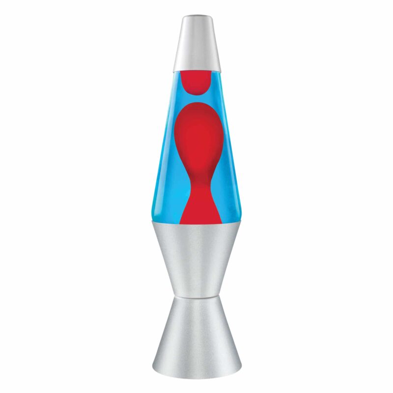14.5″ LAVA Lamp – Red/Blue/Silver - US 8672