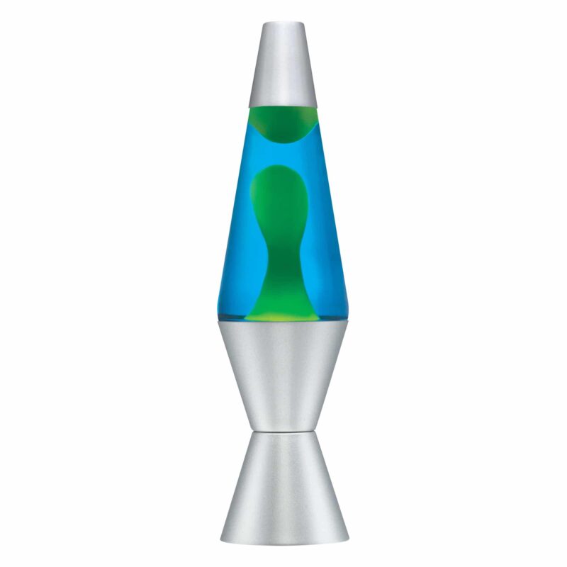 14.5” LAVA Lamp – Yellow/Blue/Silver - US 3365