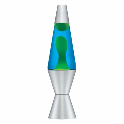 14.5” LAVA Lamp – Yellow/Blue/Silver - US 3365
