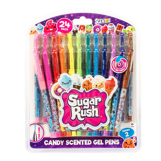 24 Sugar Rush Gel Pens – Scented - US 8289