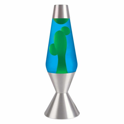 16.3″ LAVA Lamp – Yellow/Blue/Silver - US 5476