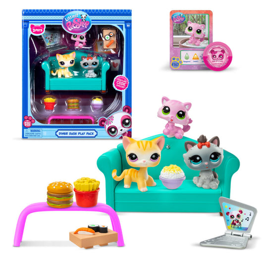Littlest Pet Shop Diner Dash Play Pack - US 8254