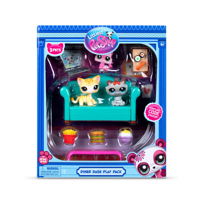 Littlest Pet Shop Diner Dash Play Pack - US 8254