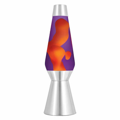 27″ LAVA Lamp Grande – Yellow/Purple/Silver - US 9295