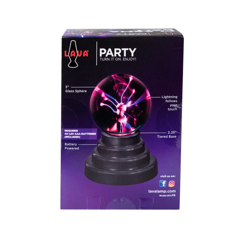 3” LAVA Lamp Plasma Ball - US 6314
