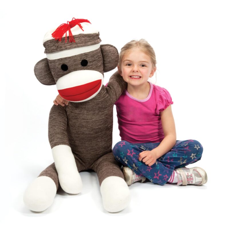 Jumbo Sock Monkey - US 7798