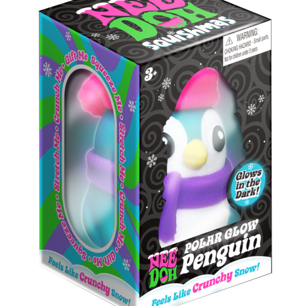 NeeDoh Polar Glow Penguin - US 6937