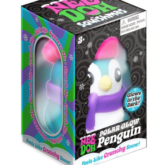 NeeDoh Polar Glow Penguin - US 6937