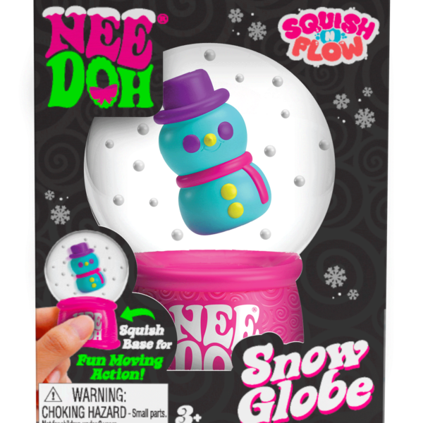 NeeDoh Squish N Flow Snow Globe - US 9167