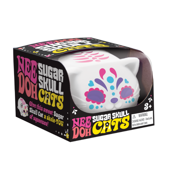 NeeDoh Sugar Skull Cats - US 5013