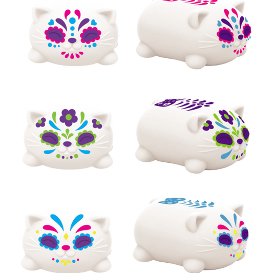 NeeDoh Sugar Skull Cats - US 5013