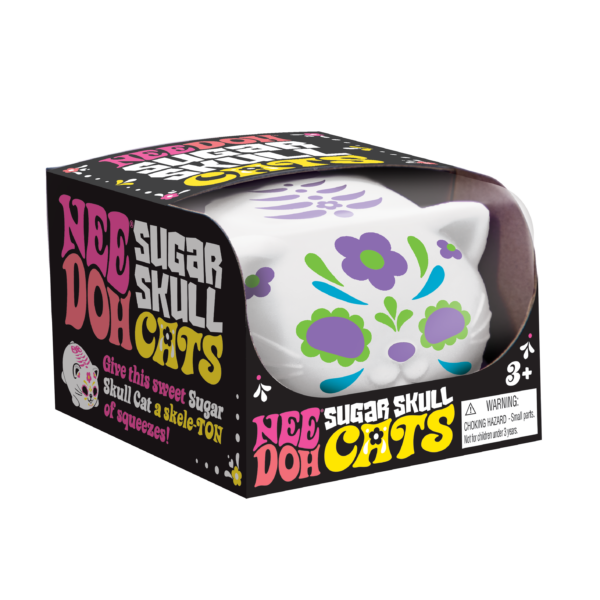NeeDoh Sugar Skull Cats - US 5013